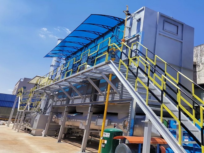 13吨催化燃烧炉RCO烟气余热回收锅炉