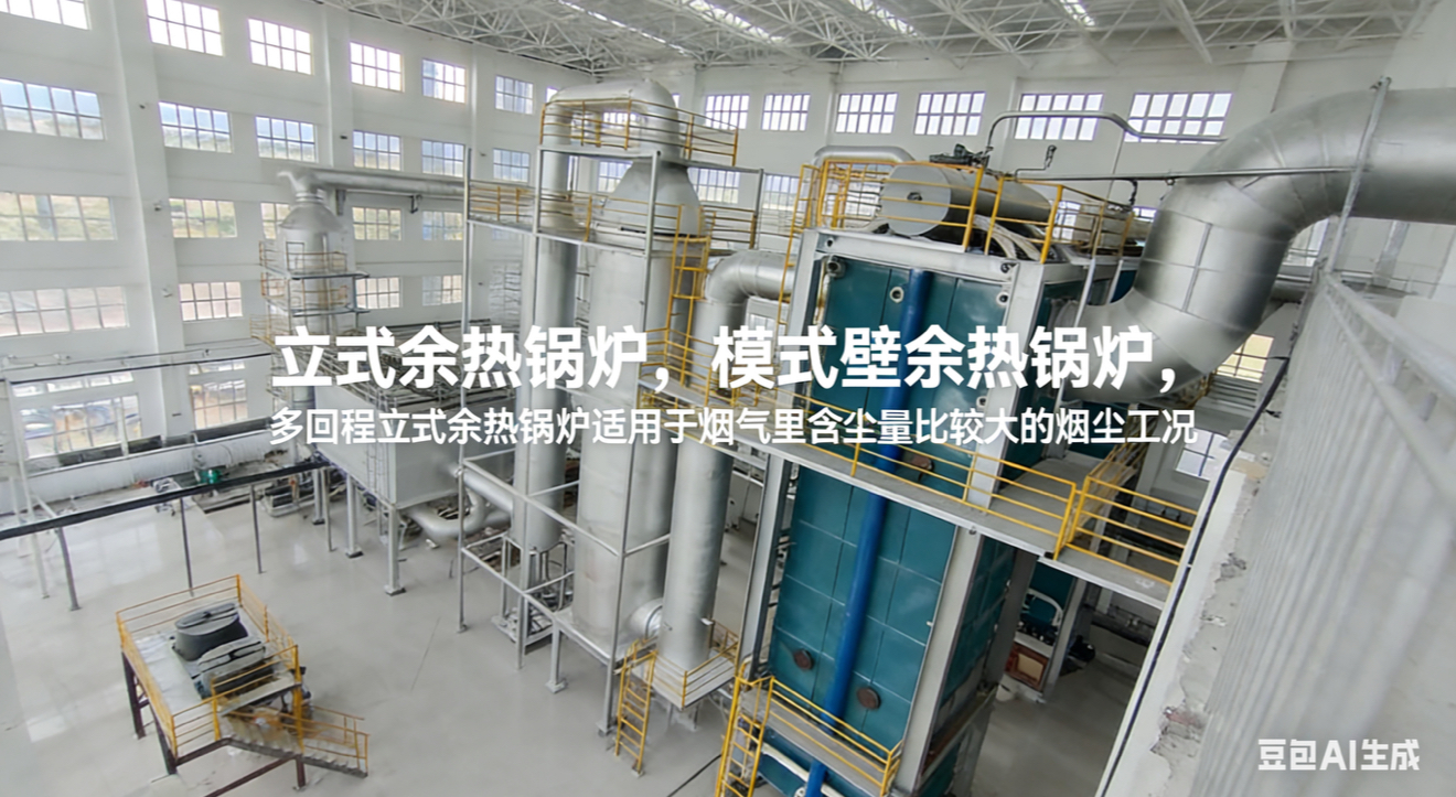 13吨立式余热锅炉